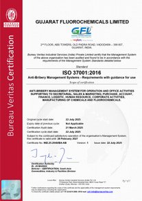 GFL Registration certificate